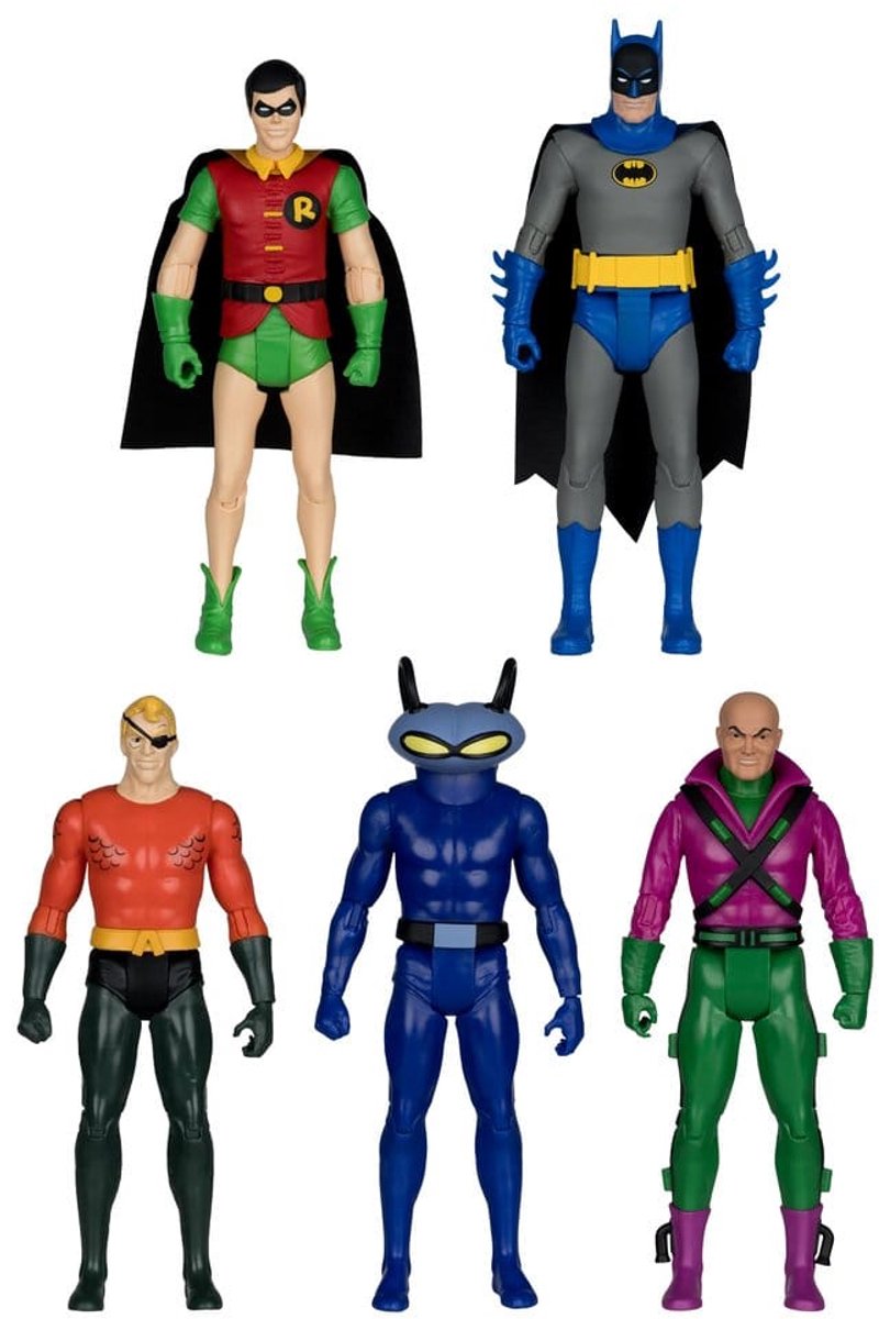 DC Retro Super Friends Action Figures 15 cm Wave 15 Assortment (6)