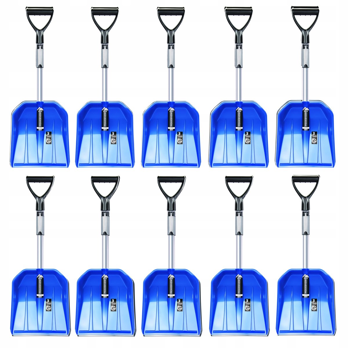 10x Verstelbare Autosneeuwschop ILNGTSC Blauw - Compact & Stevig