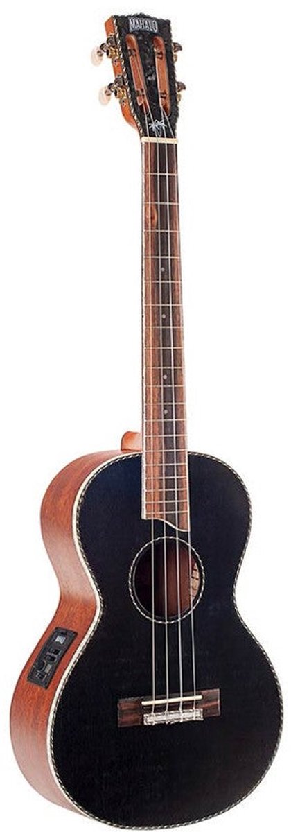 Mahalo MP4EBK Pearl Series Bariton Ukulele
