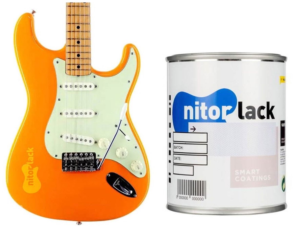 NitorLACK N260793108 Nitrocellulose Lak Oranje Capri 500ml Blik