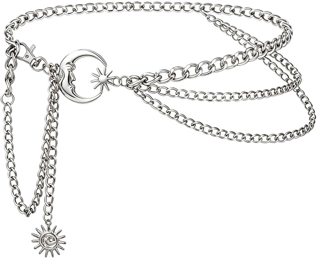 Kettingriem verstelbare buikketting 110 cm legering - ShopVlot
