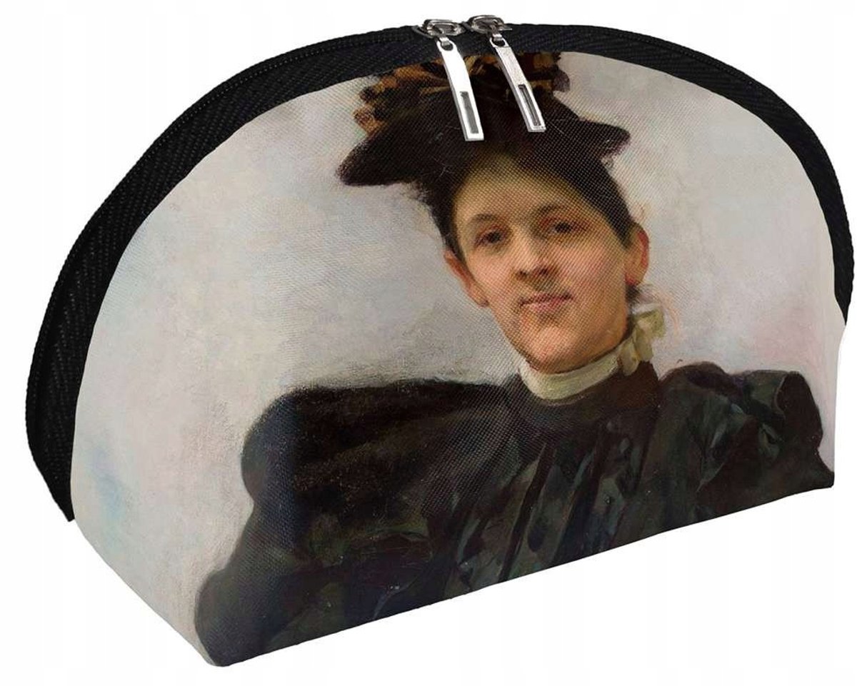Merkloze Kosmetische Tas met Unieke Print - Ideaal Cadeau