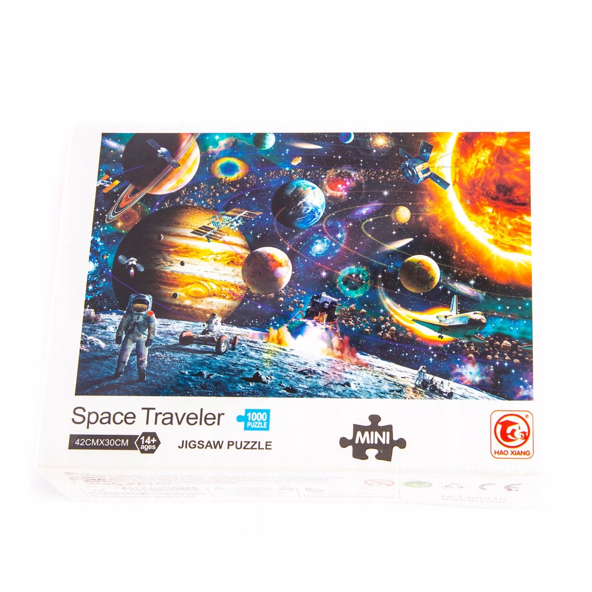 Mini Puzzel 1000 Stuk: Kosmos, Planeten & Sterren