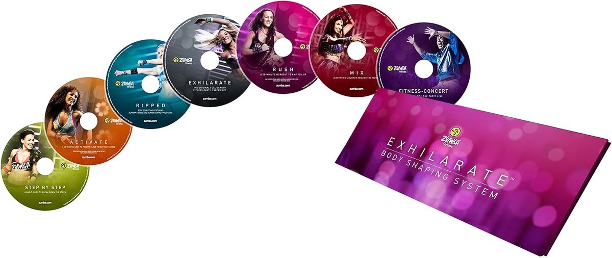 Zumba Fitness® Exhilarate German Original Version Premium Body Shaping System 7 DVDs Set - ShopVlot
