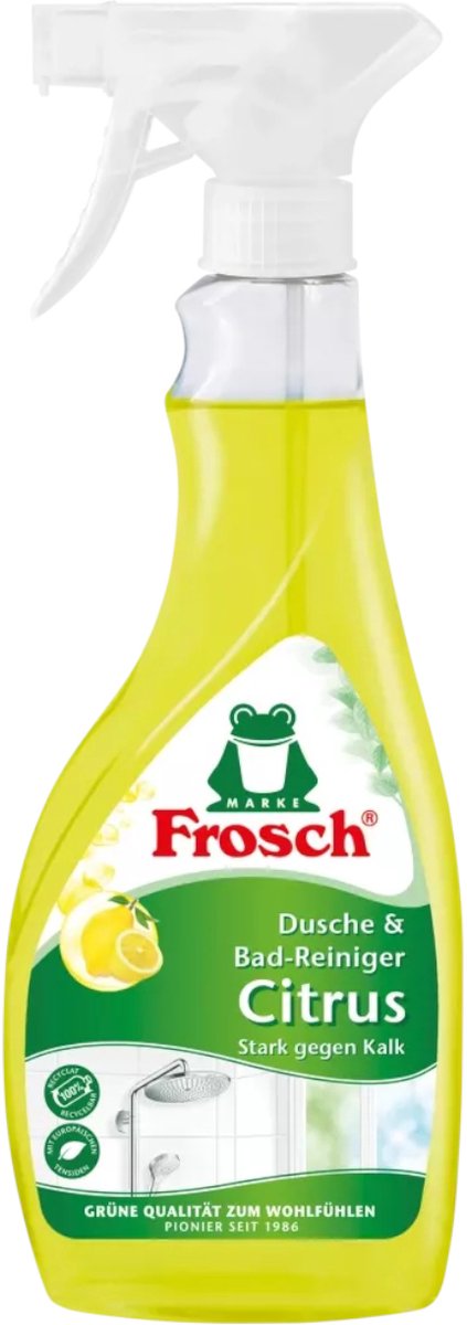 12x Frosch Shower and Bath Cleaner Citrus 500 ml