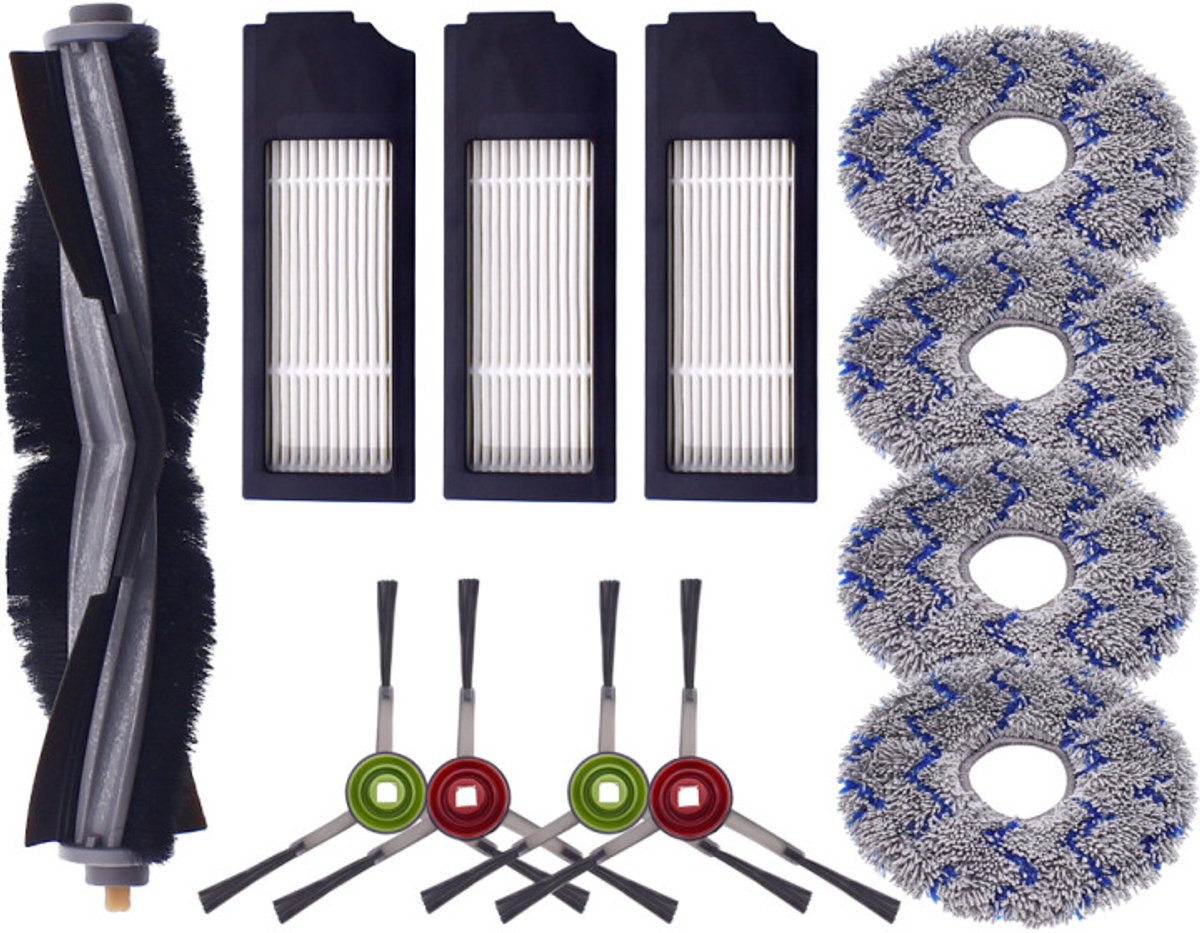 Propex Parts Vervangingsset Robotstofzuiger - Geschikt voor Ecovacs Deebot X1 en T10 X1 serie