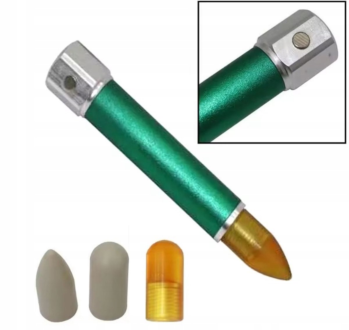 PDR Aluminium Sledgehammer met Magneet & Verwisselbare Tips M8