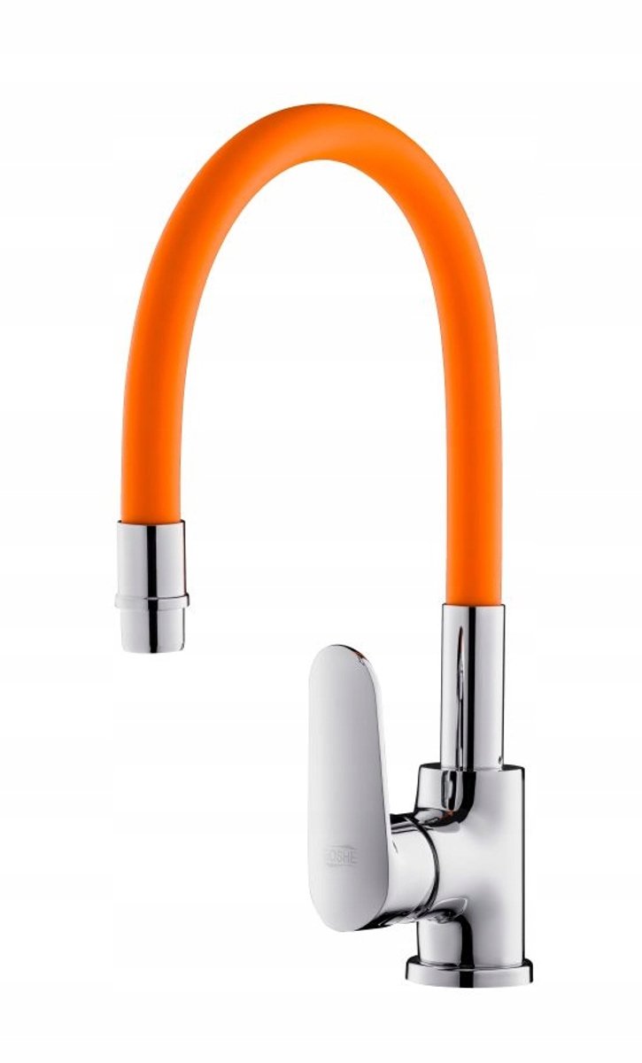 IBBIE Keukenkraan Oranje Flexibele Uitloop - Goshe