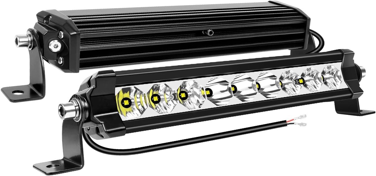 Willpower LED Strip 11 Inch 28 cm 30 W 3000 LM LED Rampant 12V 24V IP67 Single Row LED Light Bars Fog Lights for 4 x 4 - ShopVlot