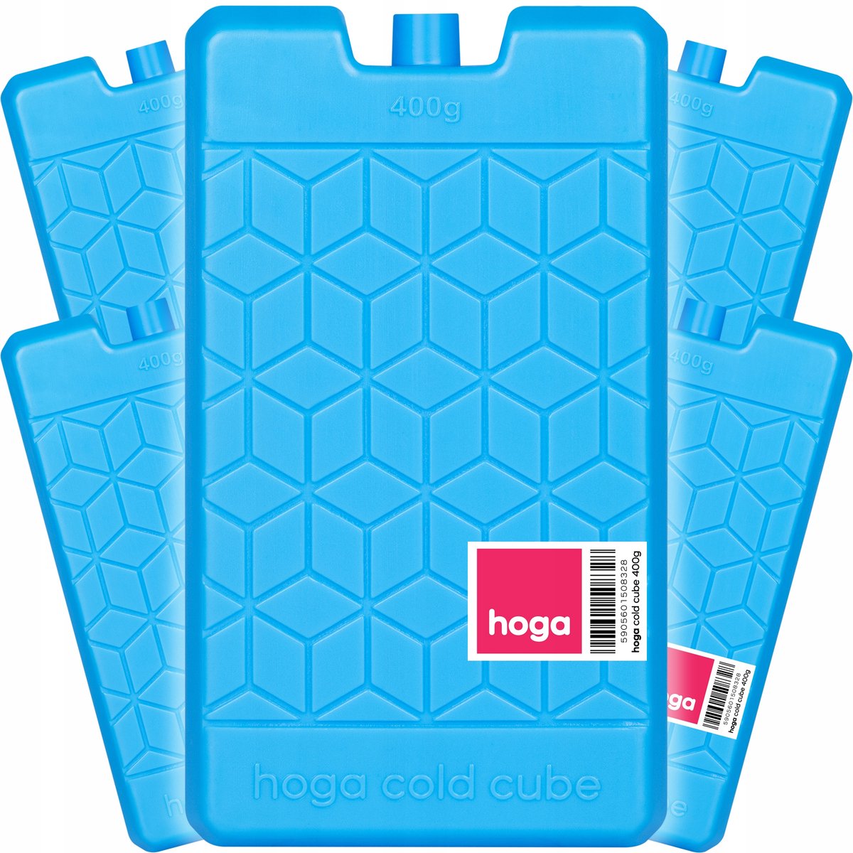 5x Koel element voor koelbox - 400g - Lange koelduur