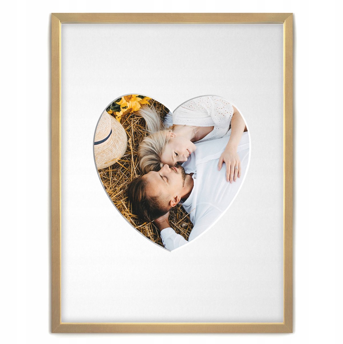 Houten Hart Fotolijst 30x40cm - Perfect Valentijnscadeau