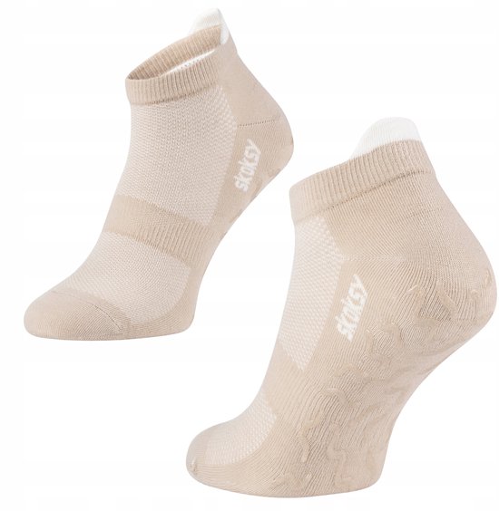 2x Heren Sportsockken Antislip ABS - Fitness, Yoga (Maat 41-46) — afbeelding 2
