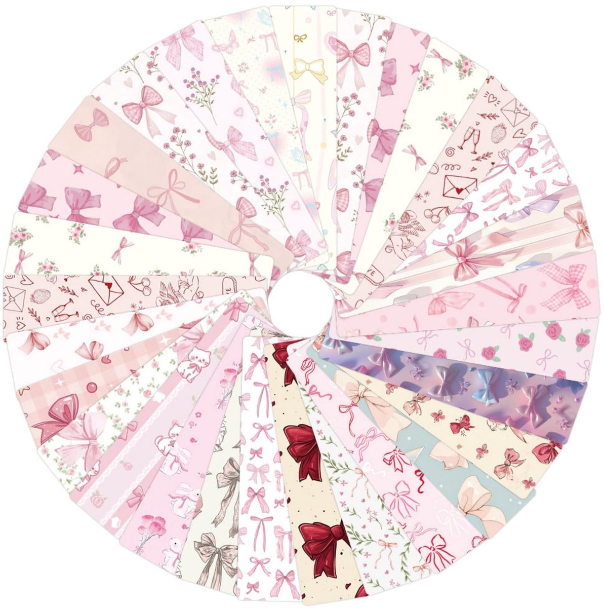 Boekenleggers 24 stuks - Premium karton met bloemenprints - Esthetische stijl - Perfect voor boekenliefhebbers - ShopVlot