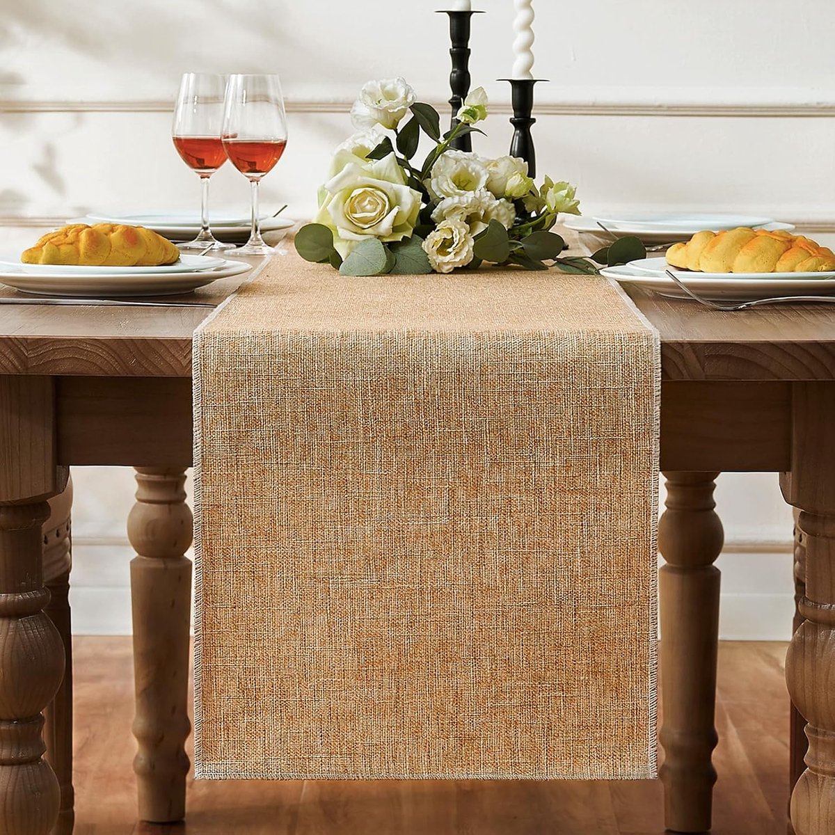 Table runner wood color 40 x 140 cm - ShopVlot