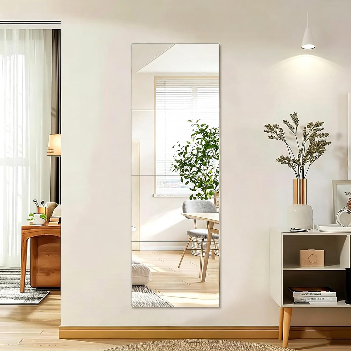 Mirror for sticking, mirror film, wall mirror, self-adhesive - ShopVlot