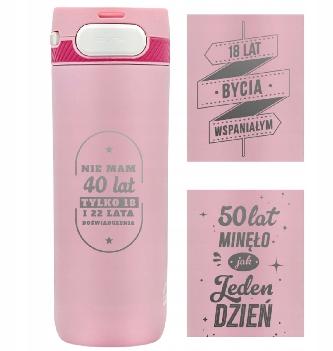Gepersonaliseerde Thermosbeker 600ml - Uniek Verjaardagscadeau