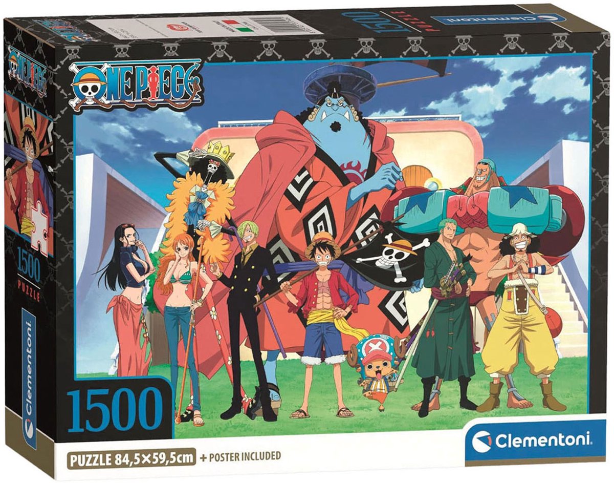 Clementoni - Puzzel - 1500 Stukjes - One Piece Compact Box - Puzzel Voor Volwassenen