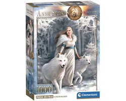 Clementoni - Puzzel - 1000 Stukjes - Anne Stokes Winter Guardians - Puzzel Voor Volwassenen