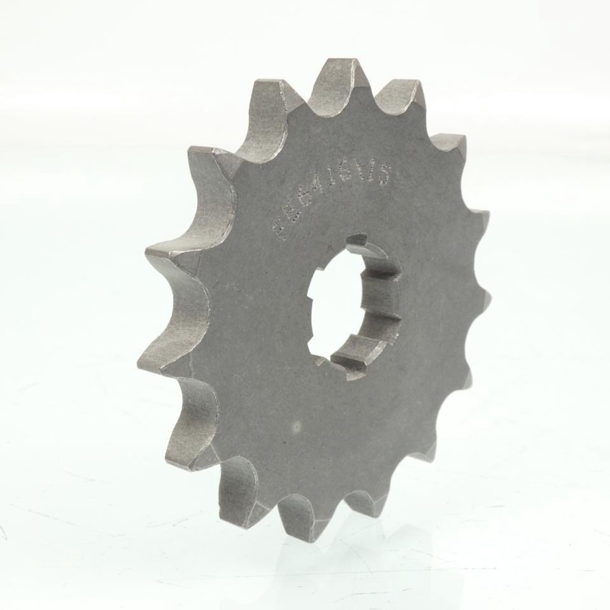 Pignon de sortie de boite France Equipement pour Moto Yamaha 125 DTMX 1976 à 1982 15 dents pas 428 Neuf