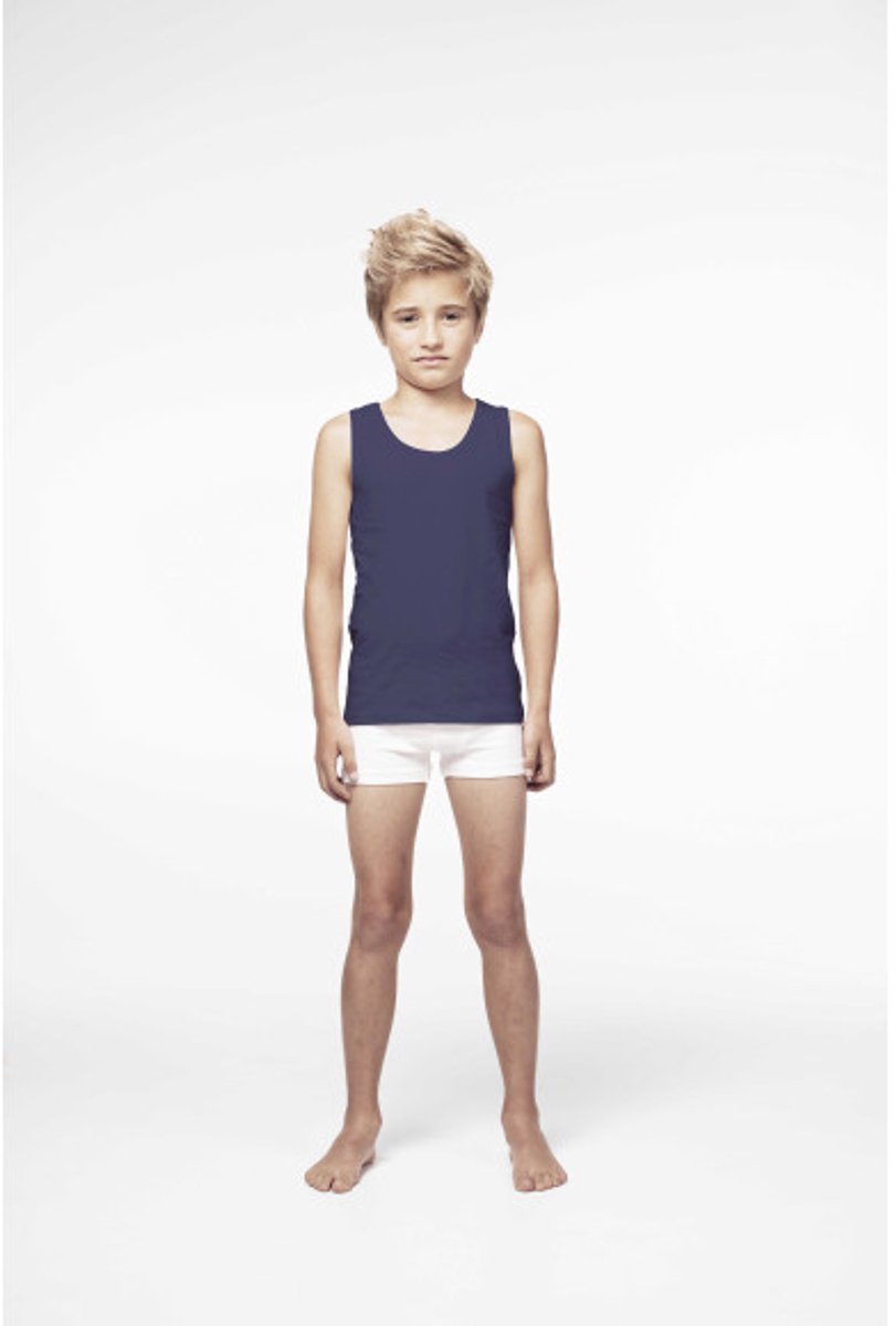 Woody Singlet Single Pack Blauw 8A