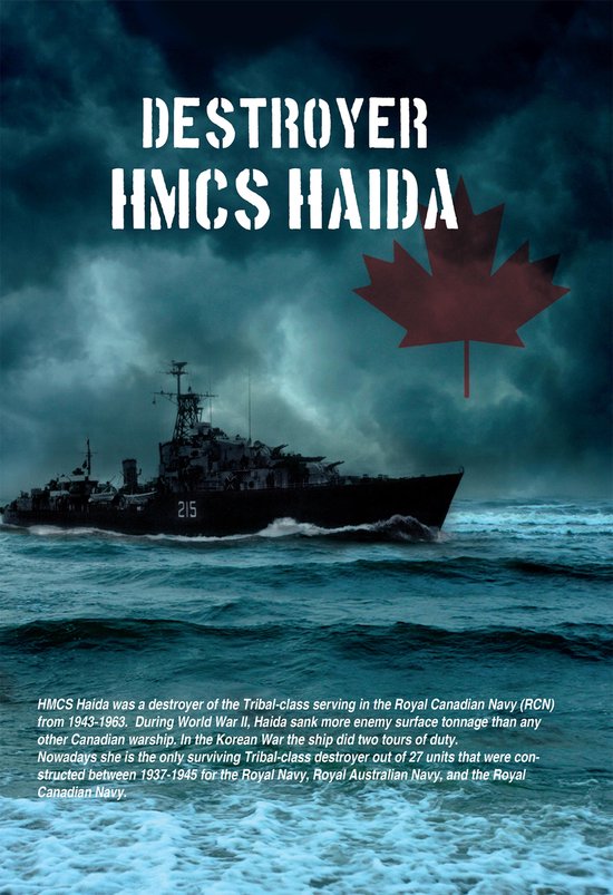Warship 6 - Destroyer HMCS Haida - cover