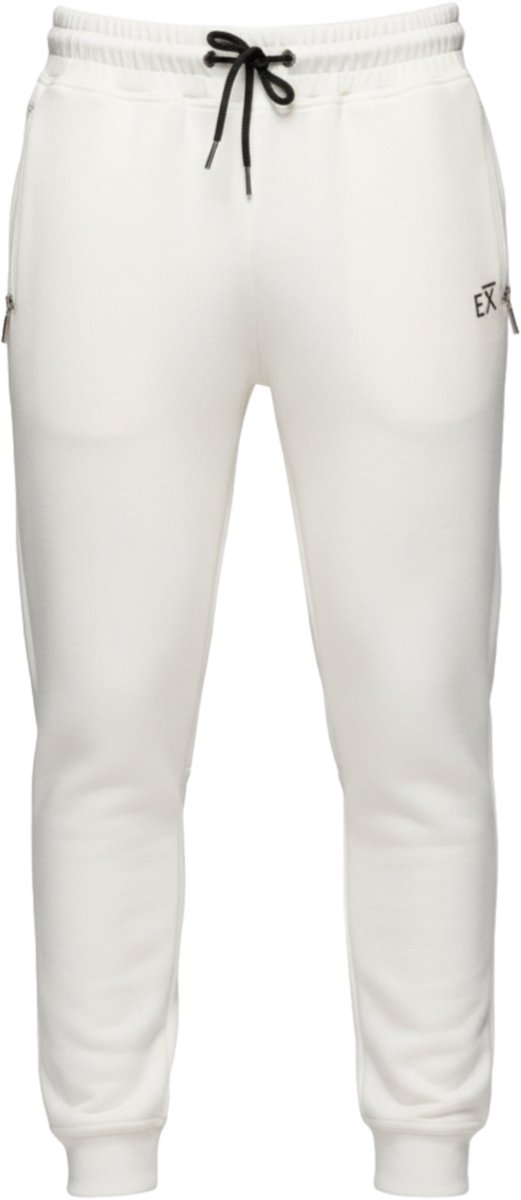 OMBRE Broek - Regular Fit - Viscose - Effen Wit M