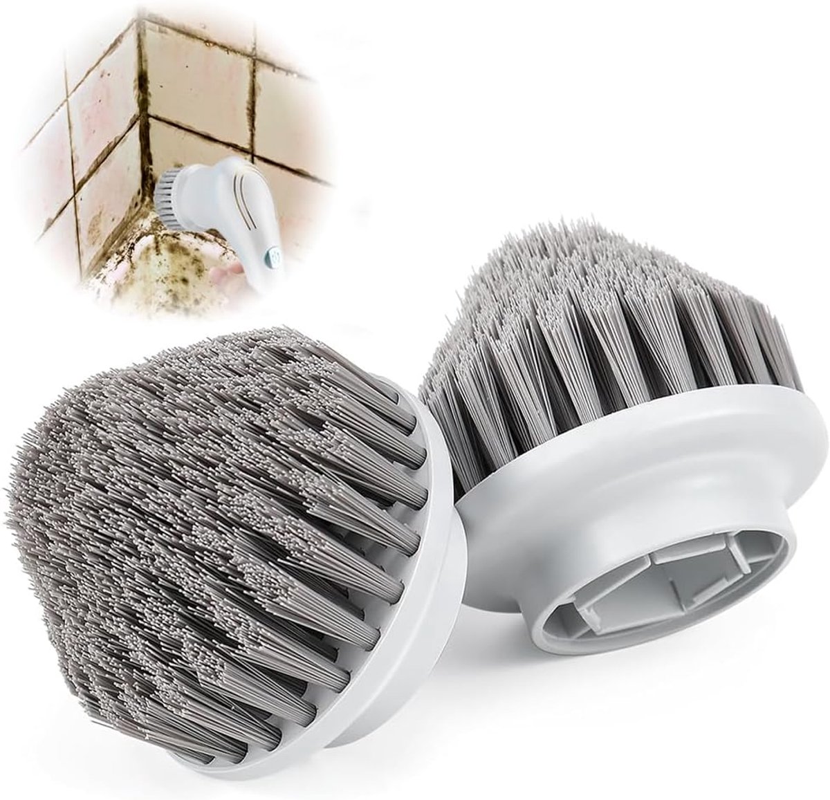 Spin Power Spin Power Replacement Brushes for Synoshi Cleaning Device Accessories Cone Brush Heads for Synoshi - ShopVlot