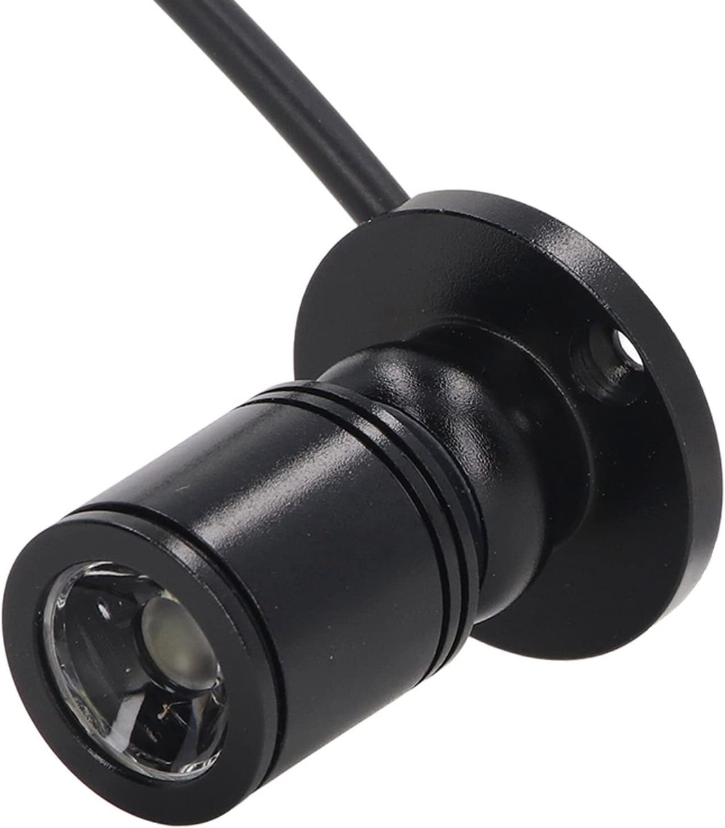 SnelShoppen - Mini LED Spot 5V Dimbaar met 18m Kabel voor Sieradenkast, Etalage, Keukenapparaat, Gezonde Voeding en Snel Ontbijt