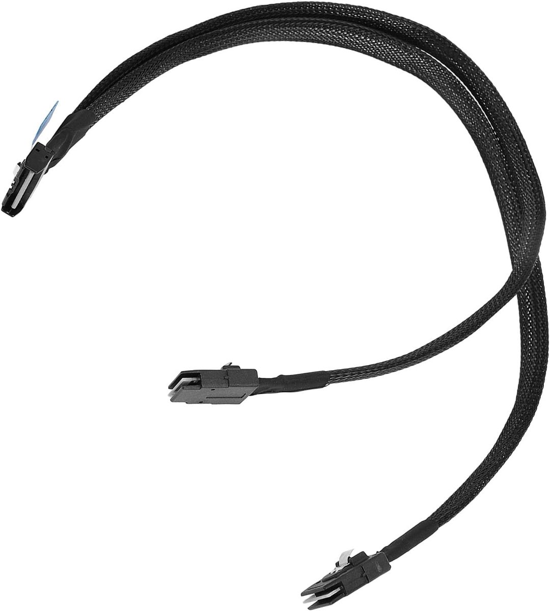 SnelShoppen - MCIO 8i naar SFF 8087 Kabel, Hoge Snelheid Adapter Kabel, PCIe 5.0, 50 Cm, Voor Server Datacenters, SAS, Ethernet, Netwerken