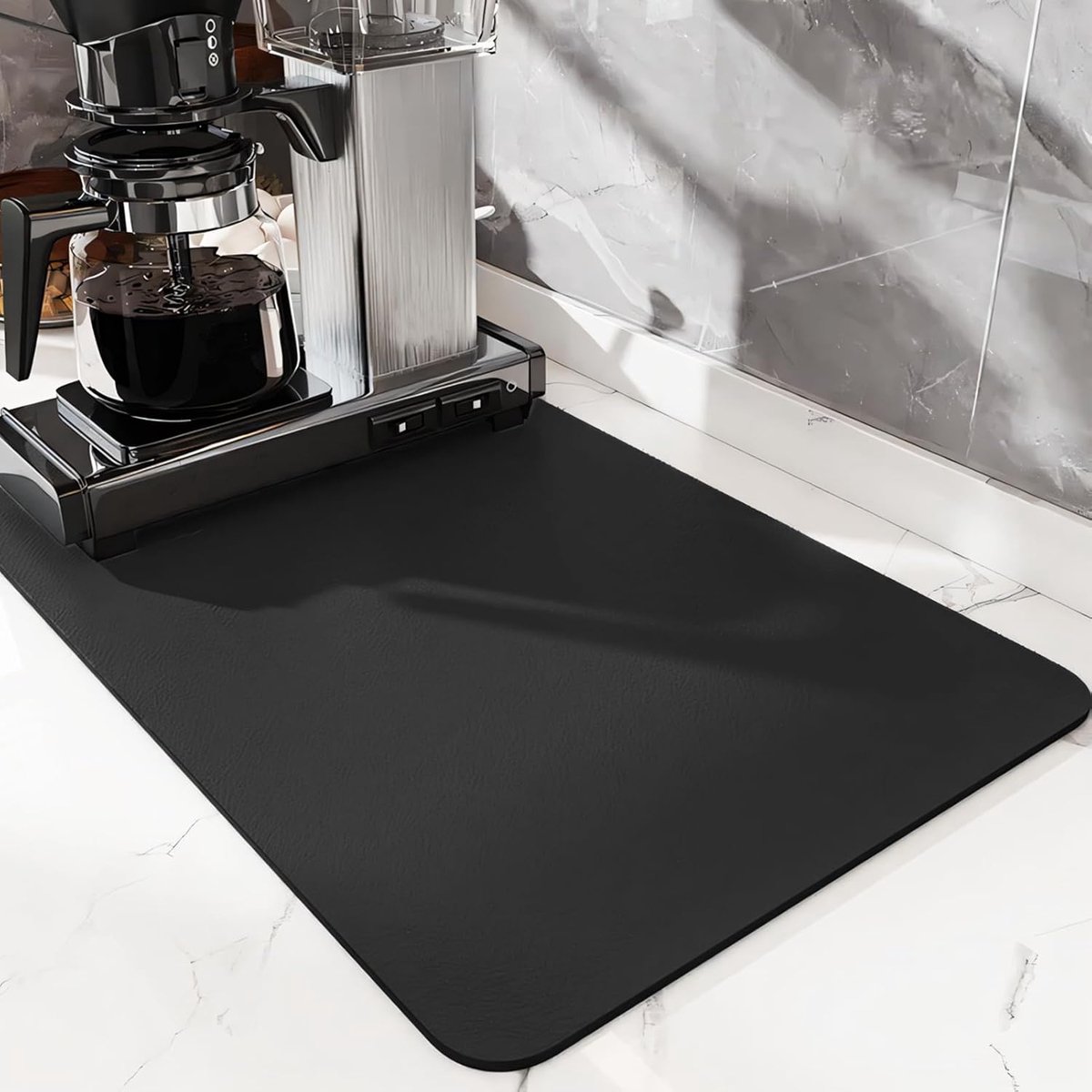 Afwasdroogmat 50 x 40cm - Diatomietmateriaal - Waterabsorberend - Houdt je aanrecht schoon - ShopVlot