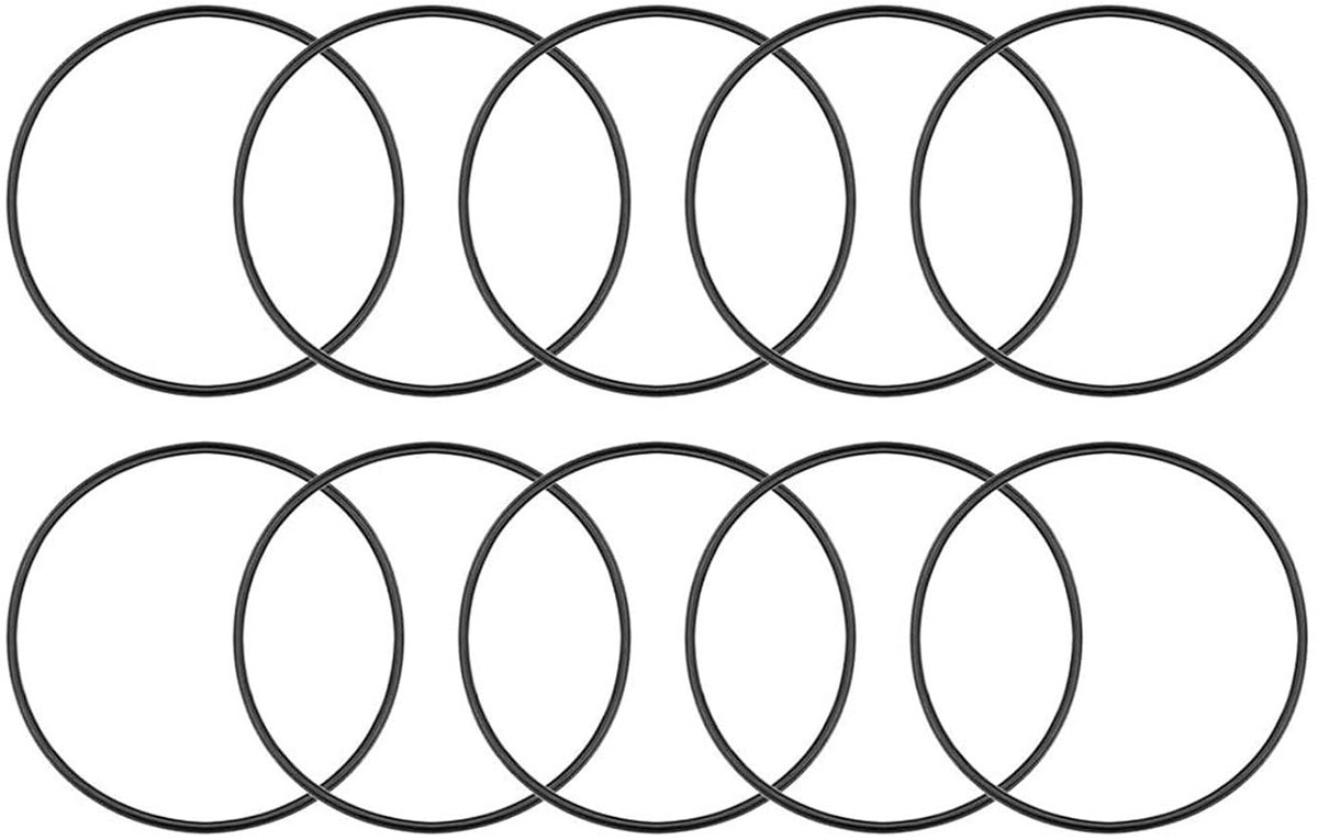 SnelShoppen - Pack van 10 nitrile rubber O-ringen 31.6 mm buitenmaat, 28 mm binnendiameter, 1.8 mm breed, rubberen ringen, afdichtingskit, spacers, ho