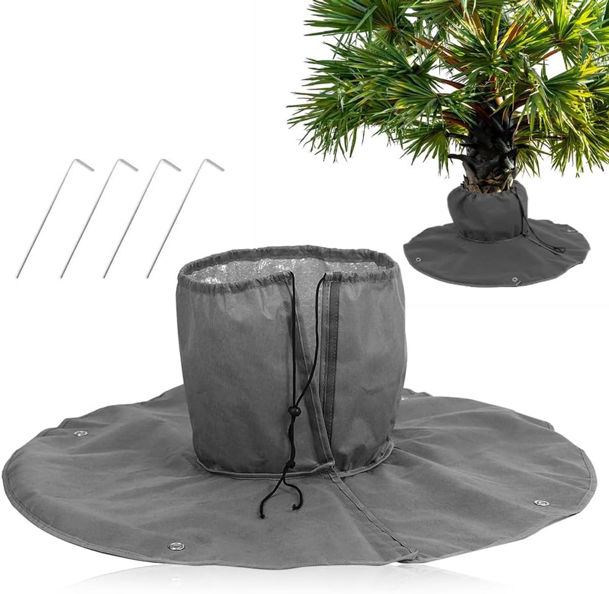 Winterbescherming voor planten - dubbele isolatie - herbruikbare plantbeschermingszak - bescherming tegen vorst - SnelShoppen