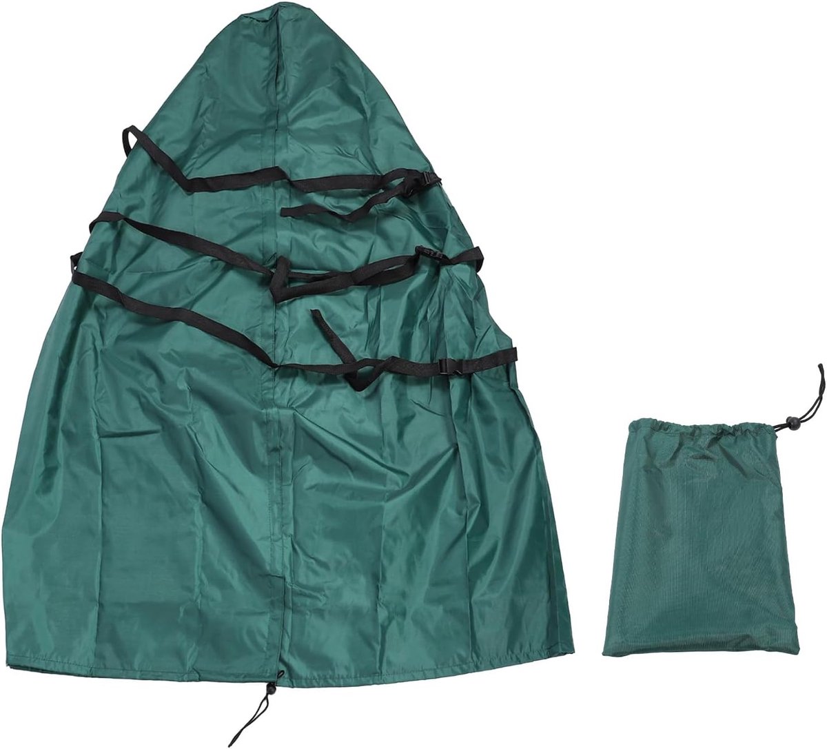 SnelShoppen - Kerstboom Opbergzak - Beschermhoes voor Kerstboom - Waterdichte 420D Zilverkleurige Stof - Ruime Capaciteit 45 x 94 Inch - Voor Veilig O