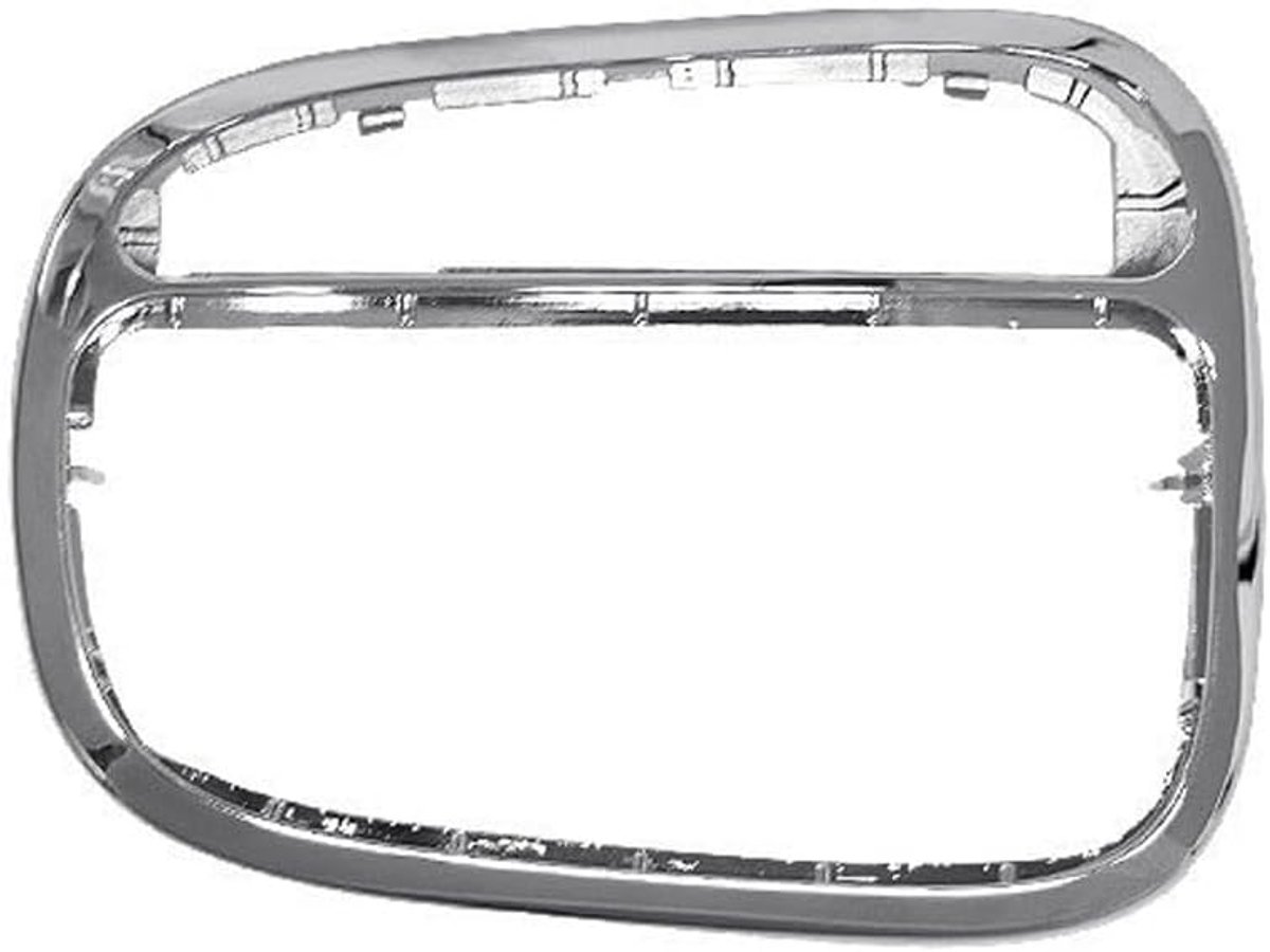 SnelShoppen - Central gearshift indicator trim voor Mercedes W203 C209 C-Class interieur zilver - Hoogwaardige ABS en PC composite, perfect passend, d