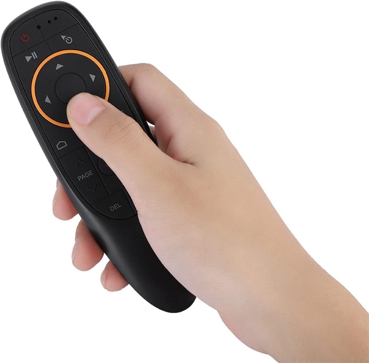 Afstandsbediening met Toetsenbord - Air Mouse Gyroscoop - Smart TV Bediening - Geïntegreerde Geluidscontrole