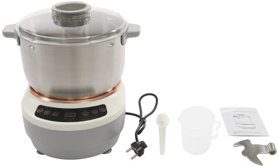 House Of Atelier - Deegmachine - Deegkneedmachine - Deegkneder - Kneedmachine - Deegmixer - Volautomatische Deegmaker - 7L — afbeelding 4