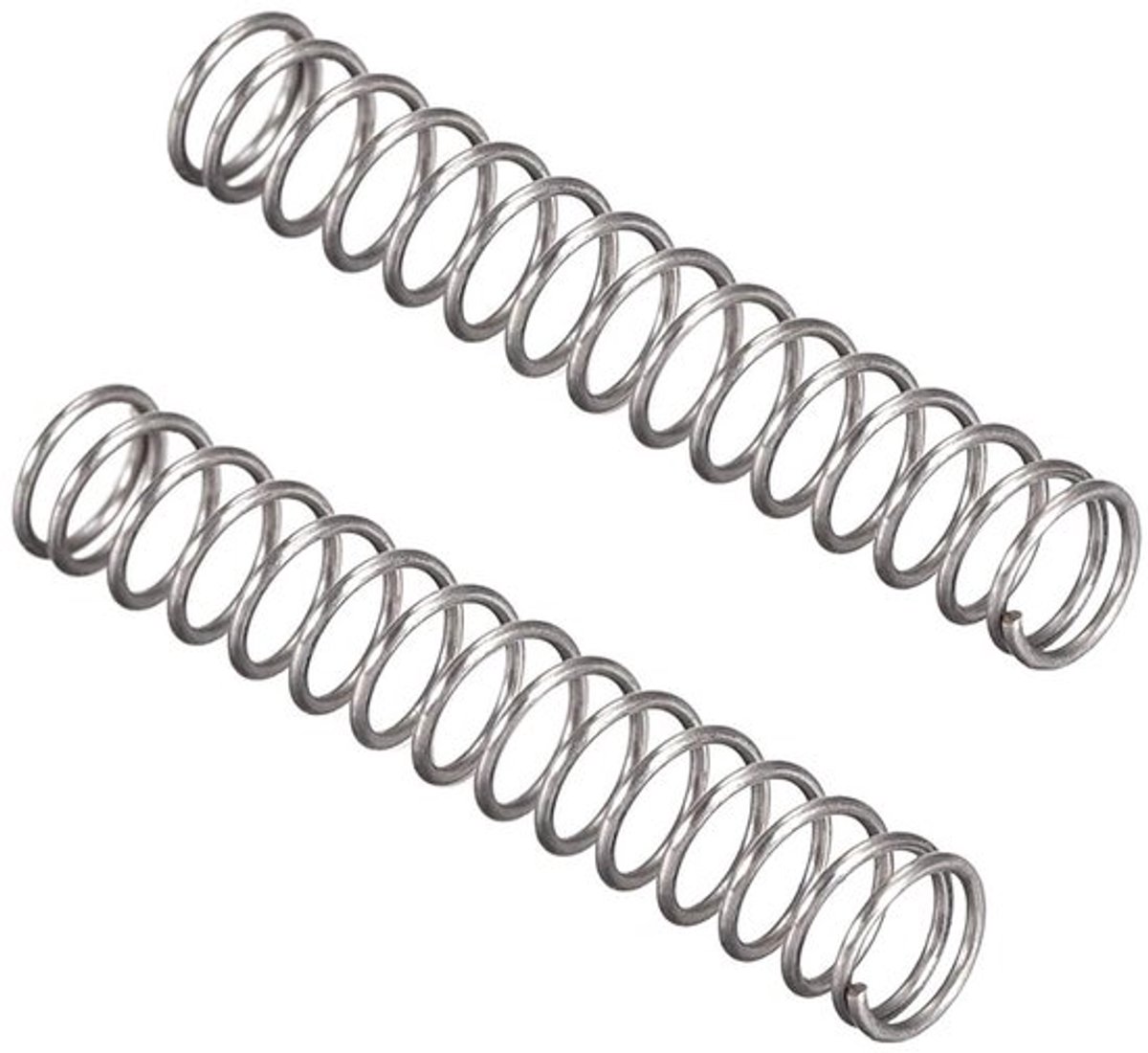 30 Stuks Compressieveren met 4mm Buitendiameter en 25mm Lengte, Duurzame Dubbele Haakveren voor Diverse Projecten