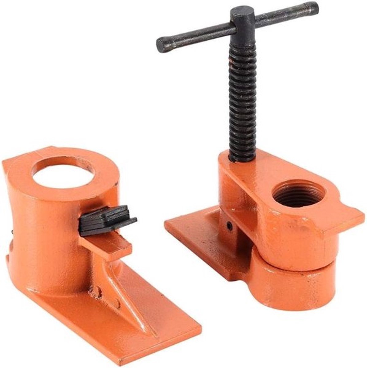 Verstelbare zware Klem voor 1 inch Buizen - Ideaal voor houtbewerking en waterleidingen, robuuste klemoplossing voor klussen en montage
