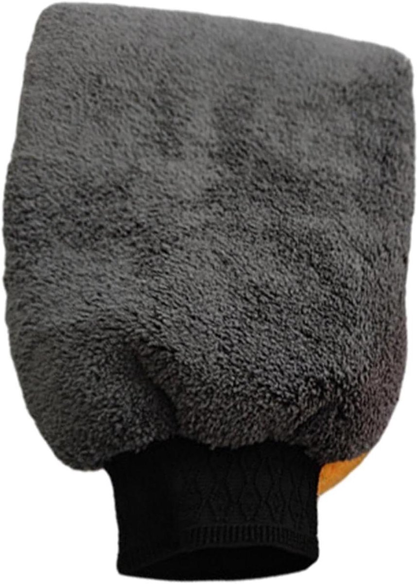 Washandschoen Auto - Autoborstel Schuim - Auto Reinigen - Dubbelzijdig Absorberend - 26 x 17 cm - Eenkleurig