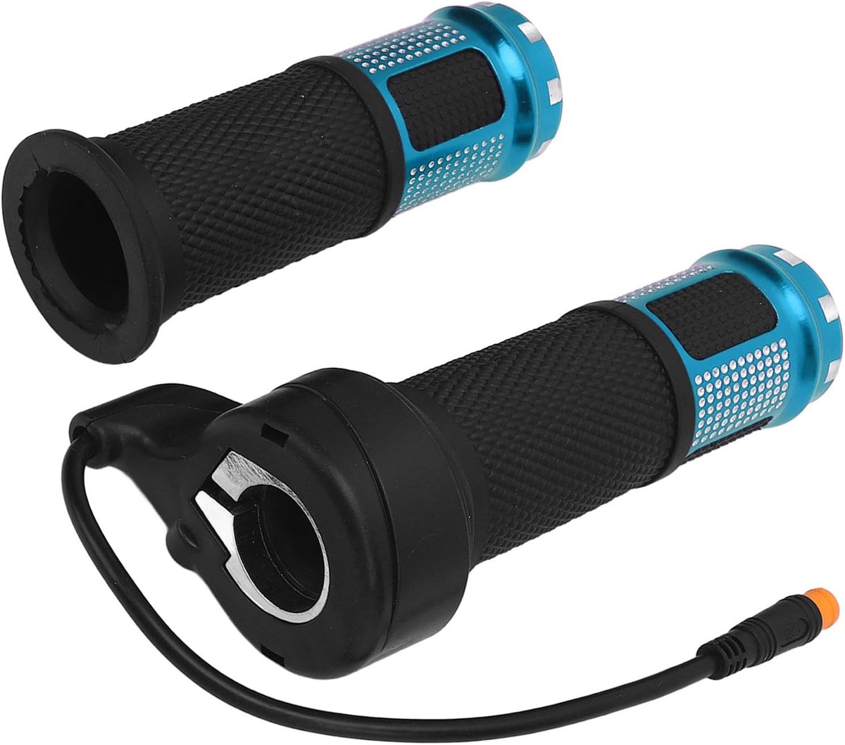 SnelShoppen - Elektrische Scooter Throttle, Snelheidscontrole Draaihandvat, Throttle Grip voor Diverse Elektrische Scooters, Ergonomisch Ontwerp, Blau