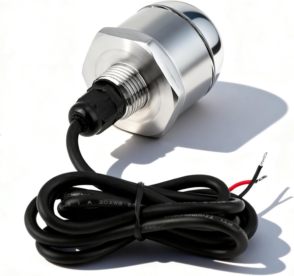 SnelShoppen - Onderwaterlicht 12V 304 Roestvrijstalen Blauwe LED voor Boot, Yacht, Varen, IP68 Waterdicht, Eenvoudige Installatie, Ideaal voor Aanlegs