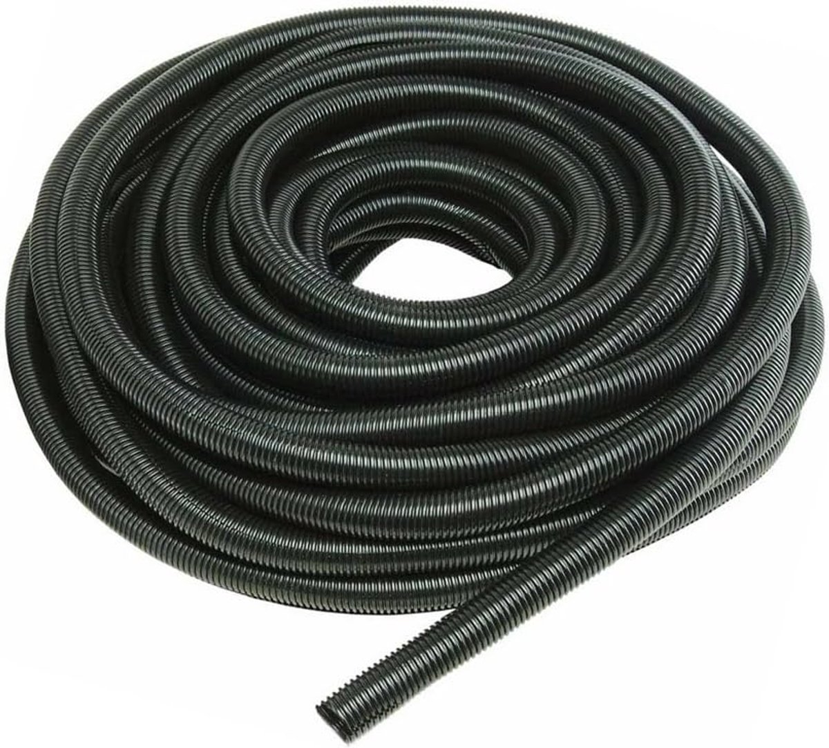 SnelShoppen - Flexibele Golfbuis Kabelbescherming 10mm - 3 Meter - Polyethyleen Loom voor Kabelmanagement en Draadbeveiliging - Ideaal voor Auto, Mari