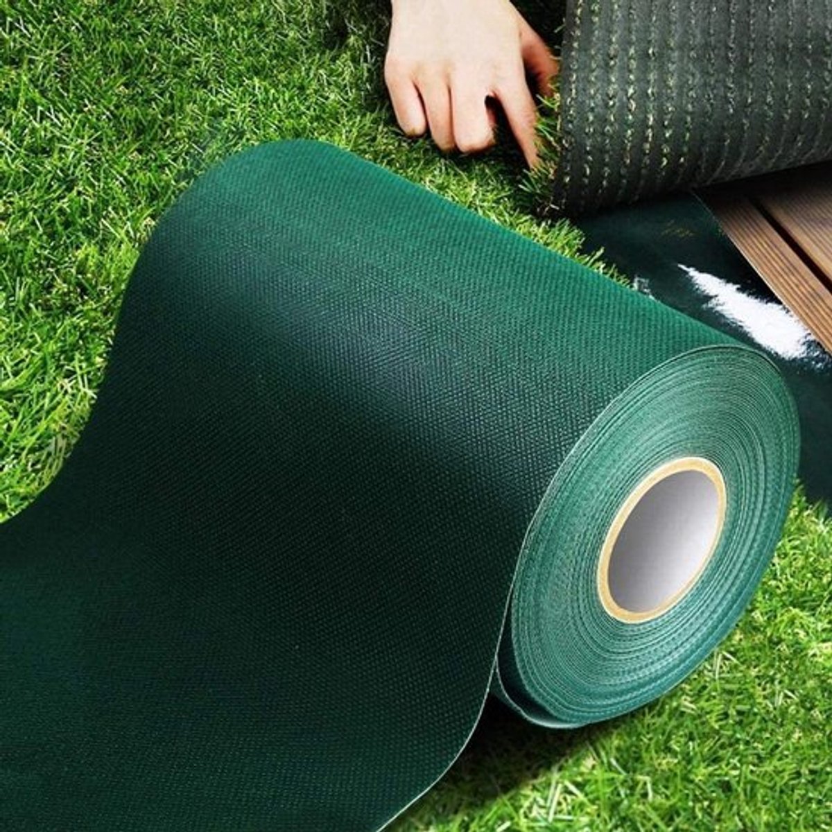 Zelfklevende Verbindingstape voor Kunstgras, 15cm x 10m, Ideaal voor het Aansluiten van Kunstgras en Naadverbetering