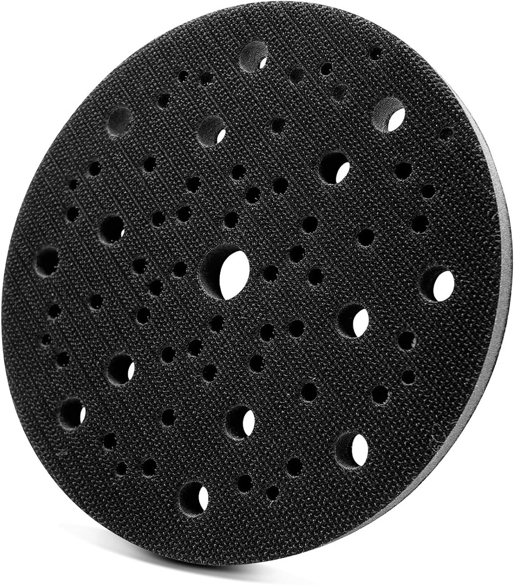 Schuurpad 150 mm - Foam Soft Interface Pad - 69 gaten - Voor gecontroleerd schuren - ShopVlot