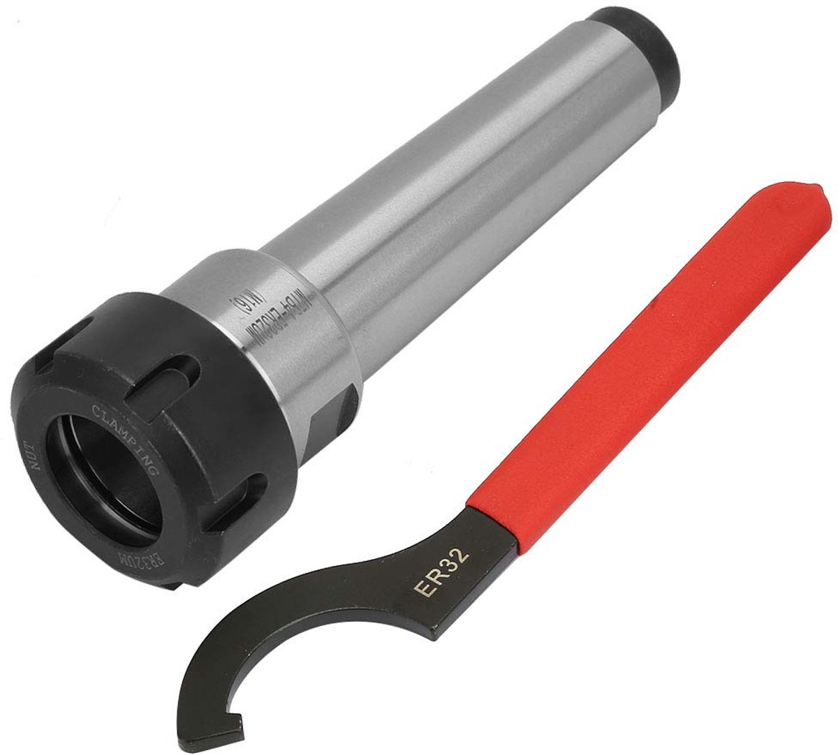 SnelShoppen - Portautensili a Pinza, Staal Carbon MT4 ER32 M16, Mandrino Utensile Tornio CNC, Chiave voor Drills en Fresatrices
