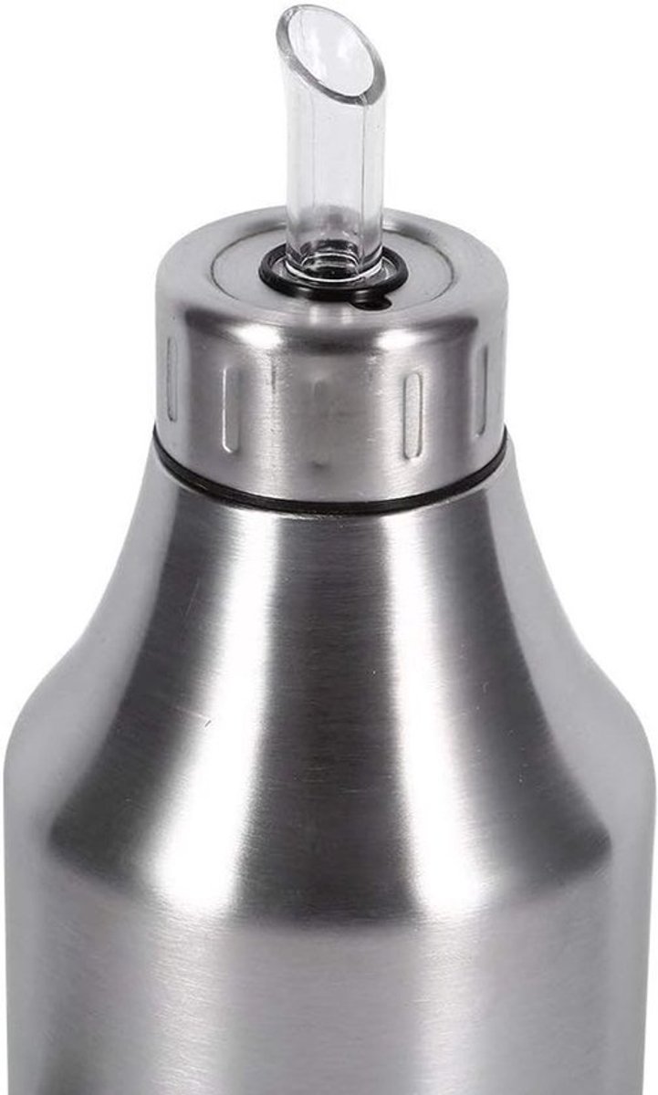 Praktische 304 RVS Oliekan - Druppelfles voor Azijn en Olie - Keukenaccessoires 1000ml, Duurzaam en Handig