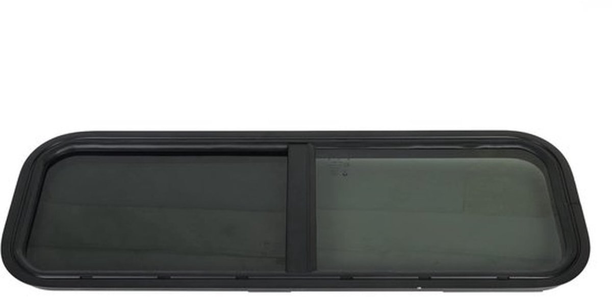 Schuifraam 900 x 300 mm - Rond Hoek - Gehard Glas - Zonwering - Lichtgewicht Aluminiumlegering - Goede Bescherming tegen Insecten - Raam