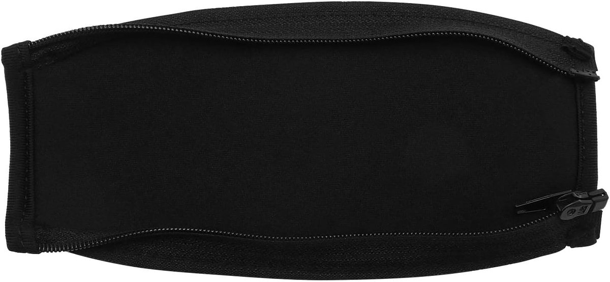SnelShoppen - Vervangende Hoofdband Cover voor Hoofdtelefoon - Zwart - Compatibel met Zik 3, Zik 2.0, Zik - Eenvoudige Installatie, Bescherming tegen