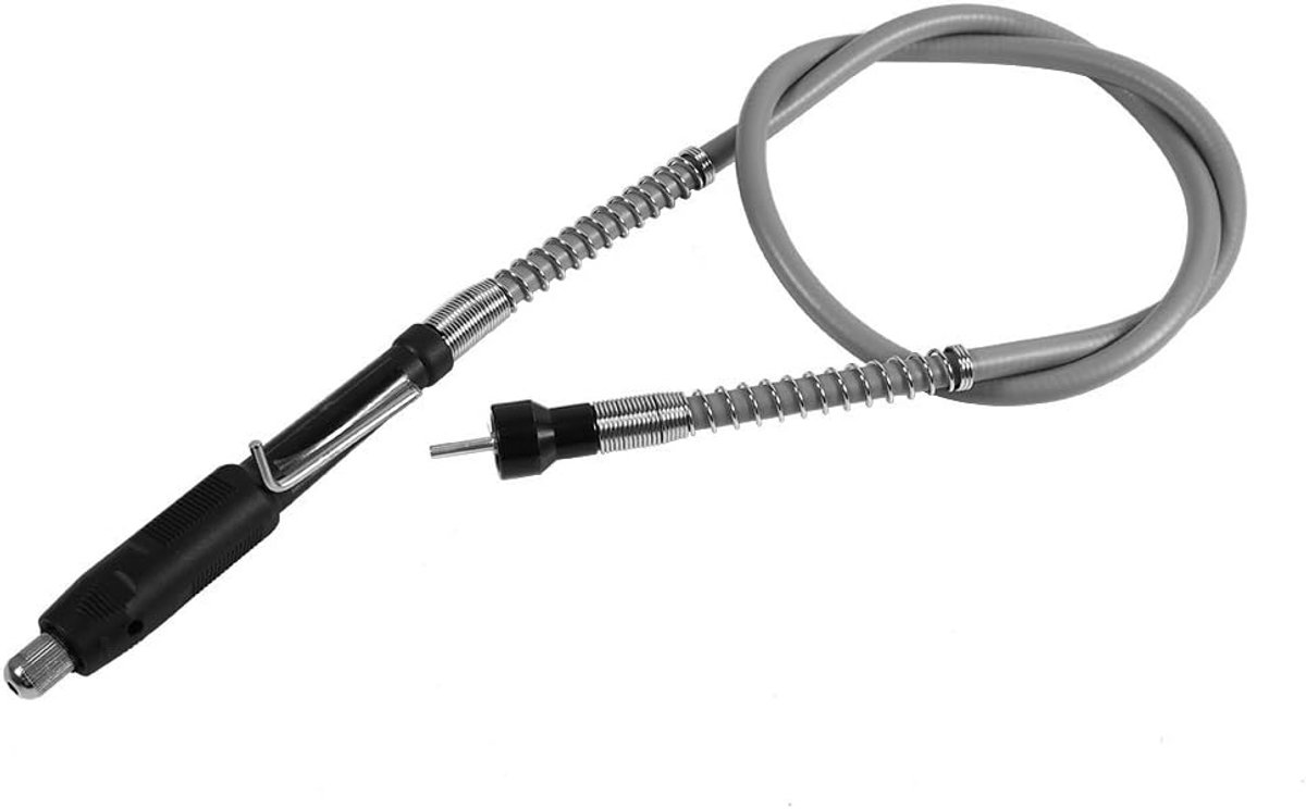 SnelShoppen - Flexibele Verlengkabel Dremel Accessoire, Flexibele As voor Rotatie Gereedschap, M8 Slijptol Klem, Diameter 3.2mm, Hoogwaardige Duurzame