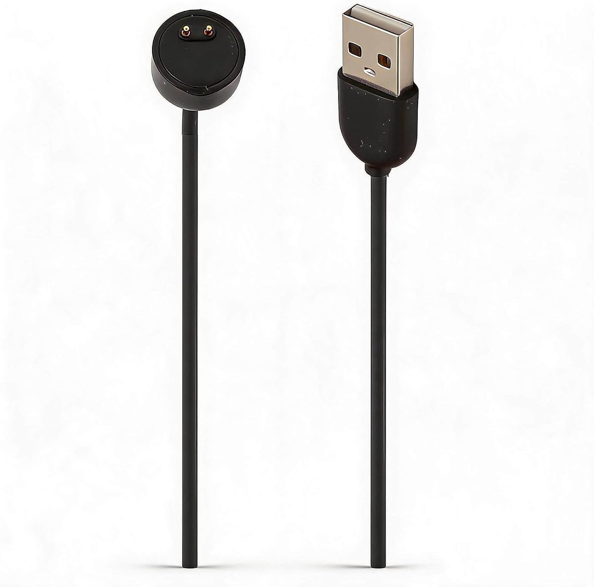 SnelShoppen - Oplaadkabel voor Mi Band 5 6 7 NFC Smartwatch - USB Magnetische Oplaadkabel 3,3ft - Duurzaam en Betrouwbaar - Zwart